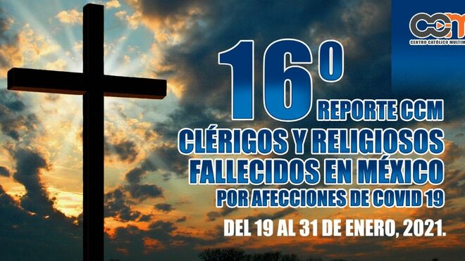 Tras diez meses se pandemia, dos centenares de agentes eclesiásticos fallecidos en México