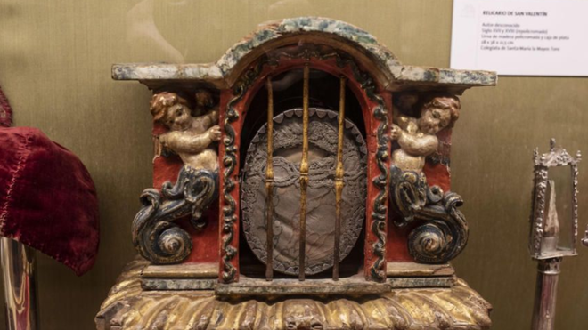 Reliquia de san Valentín en Toro (Zamora)