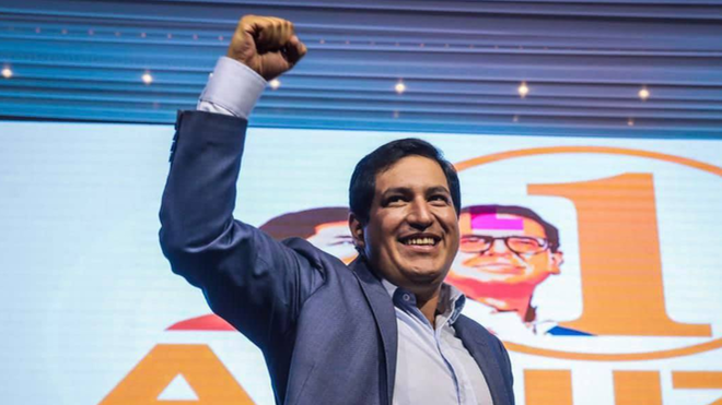 Arauz, ganador de la primera vuelta