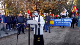 Intervención de Javier Utrilla en el acto en homenaje a la División Azul