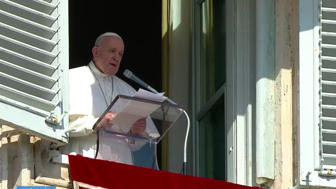 Angelus del Papa