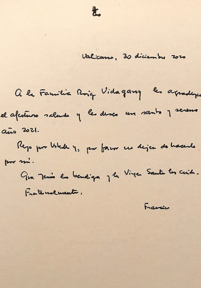 Carta de Francisco