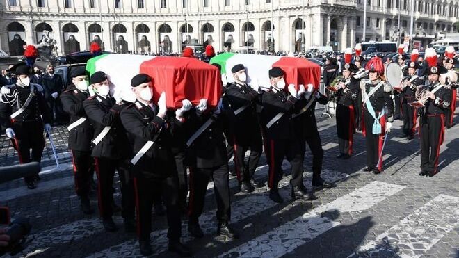 Funeral en Italia del embajador y el militar asesinados en la RDC
