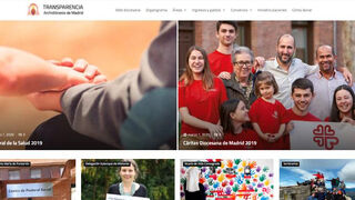 Nuevo portal de transparencia del Arzobispado de Madrid