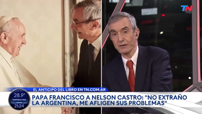 Papa y Nelson Castro