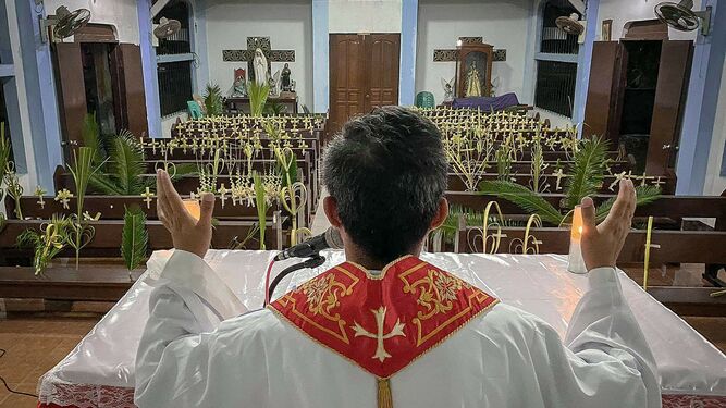 Domingo de Ramos del coronavirus