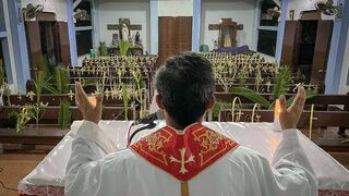 Domingo de Ramos del coronavirus
