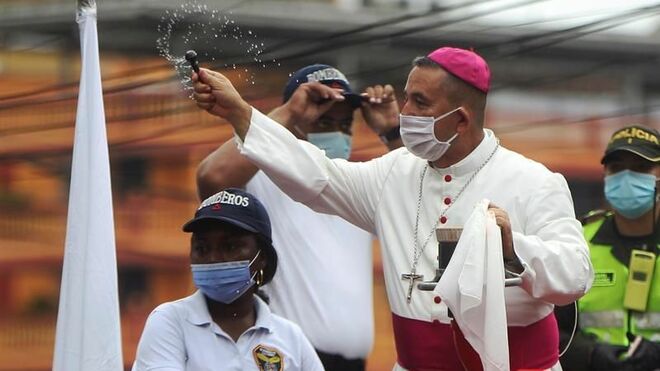 Monseñor Jaramillo, obispo de Buenventura