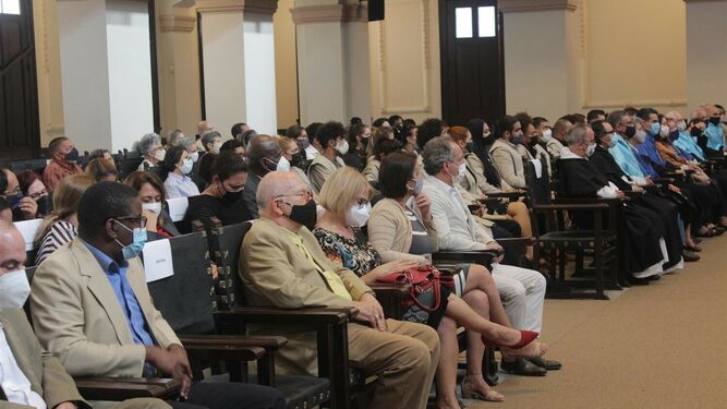 Ceremonia aniversario 293 de la Universidad de La Habana