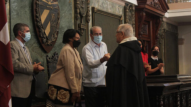 Ceremonia aniversario 293 de la Universidad de La Habana