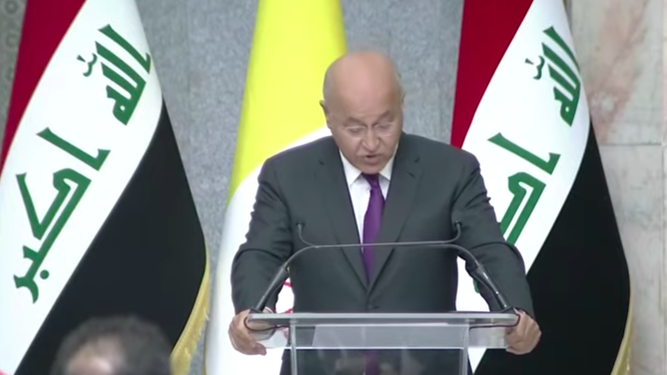 Discurso del presidente de Irak