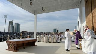 El adiós del Papa a Irak