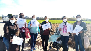 Mujeres participantes en los programas del Área Mujer del Servicio Jesuita a Migrantes de Valencia
