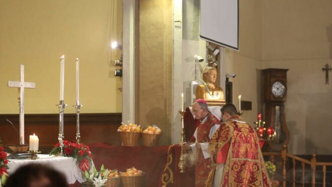 Misa de San Vicente, presidida por el obispo,