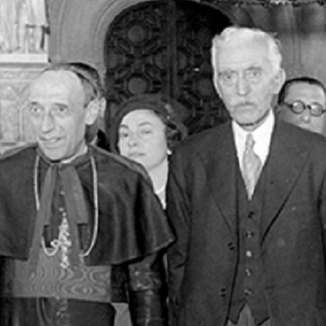 Vidal i Barraquer con el president Macià