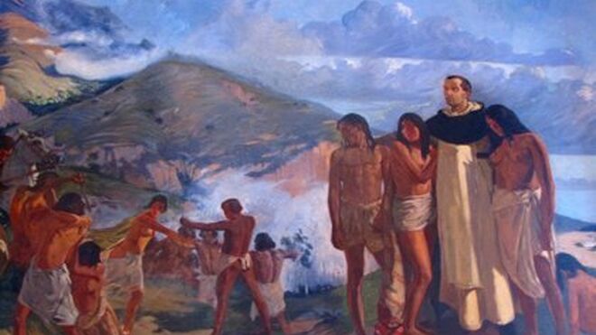 LA CONTROVERSIA DE LAS INDIAS Y LA NOVEDAD DE LAS CASAS.