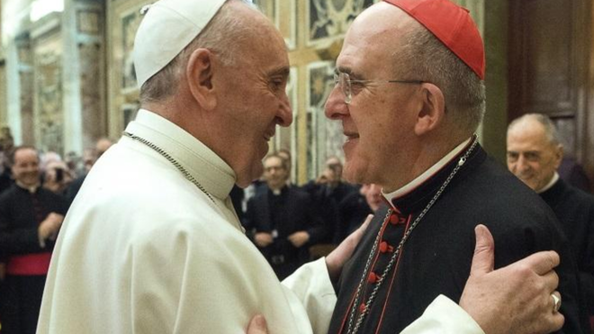 El Papa y Osoro