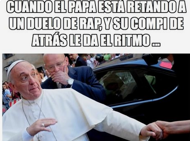 El rap del Papa