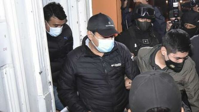 Arrestos en Bolivia
