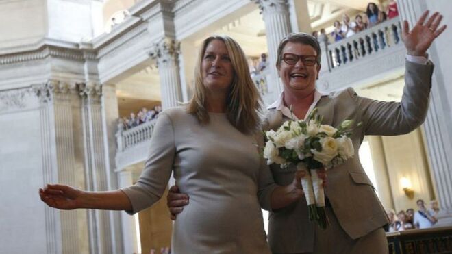 Boda de mujeres en EE.UU.