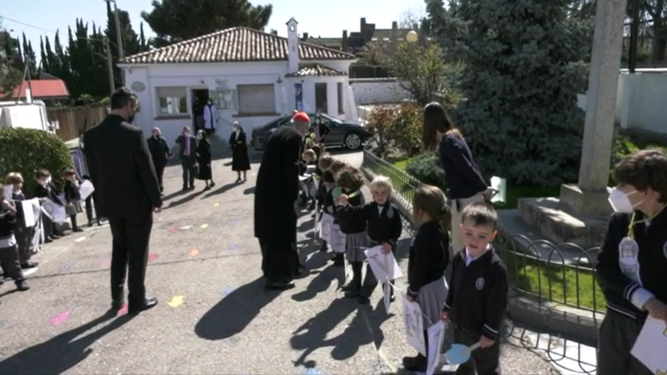 Recibimiento al Sr. Arzobispo D. Carlos Osoro