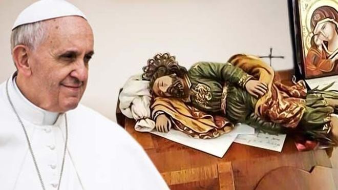 El Papa y San José