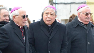 García Burillo, Bernardito Auza y José Sánchez