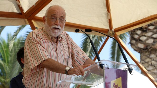 Oliveres durante una conferencia en 2017.