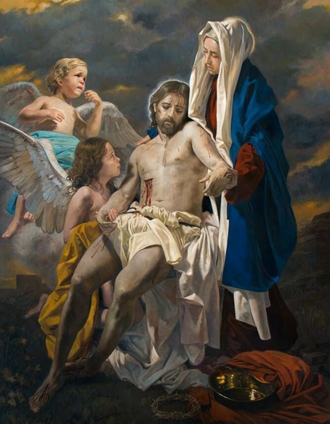 La muerte de Cristo de Berzosa