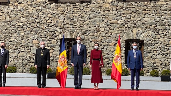 Visita de los Reyes de España al Principado de Andorra