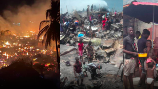 Freetown, asolada por el fuego: los misioneros salesianos abren sus puertas