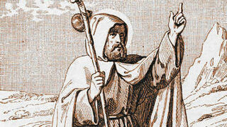 San Eustasio de Luxëuil (Protagonista en el concilio de Macon)