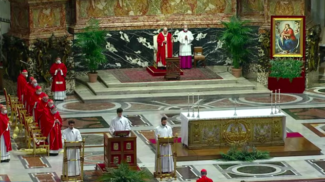 Domingo de Ramos en el Vaticano
