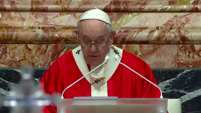 Homilía papal en Domingo de Ramos