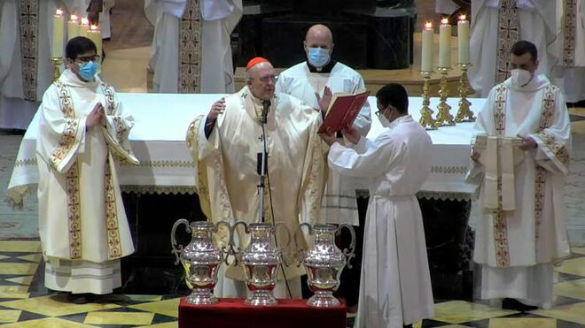 Osoro, en la misa Crismal
