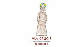 Los niños de dos casas de acogida de Roma aguardan expectantes para acompañar al Papa en el Vía Crucis