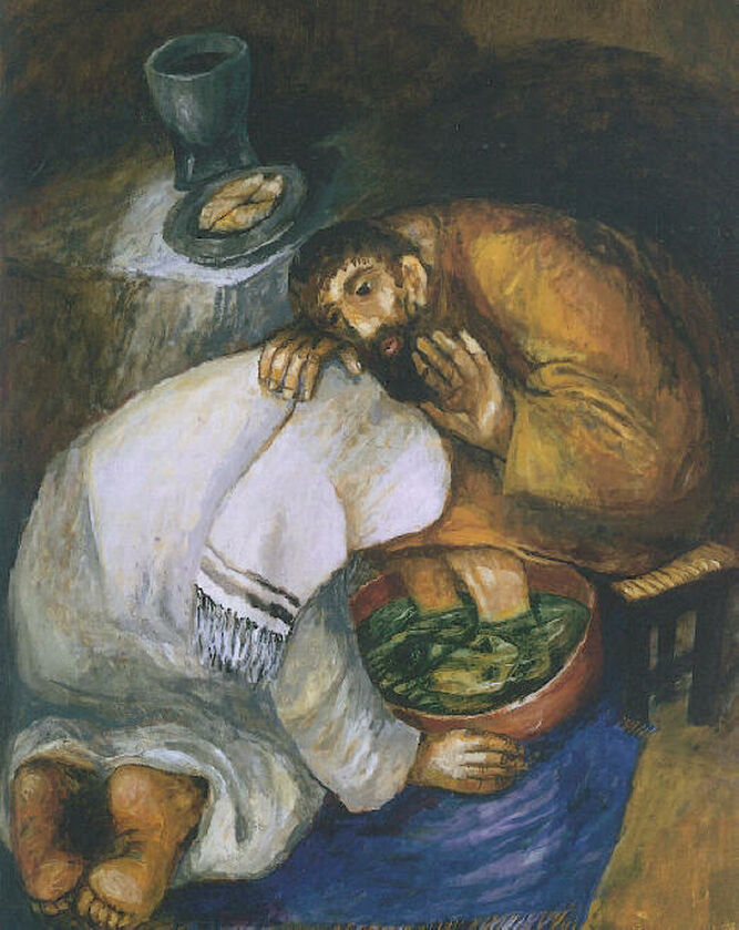 Lavatorio de pies
