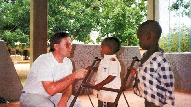 El hermano Chávarri en Sierra Leona