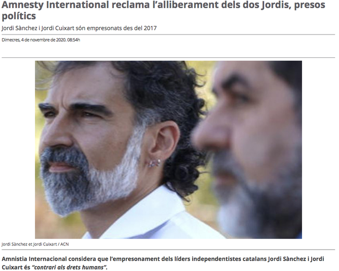 Presos políticos