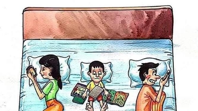 La soledad que nos llega con los móviles