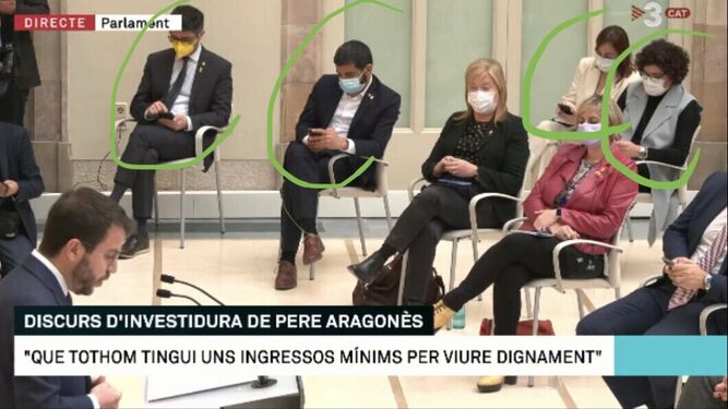 Diputats que no poden viure sense el mòbil