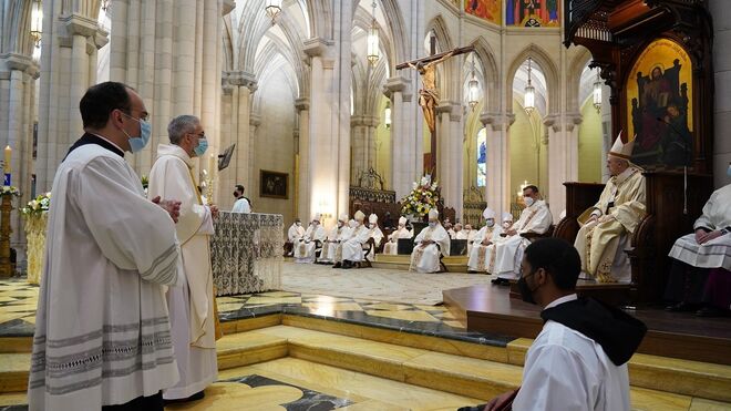Luis Marín, OSA, en su consagración episcopal