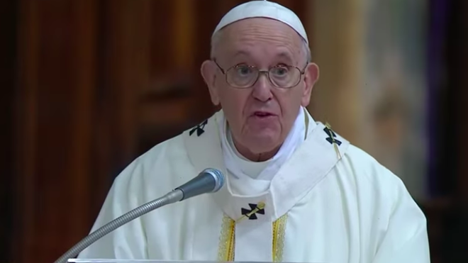 Francisco: "Compartir los bienes no es comunismo, es cristianismo en estado puro"