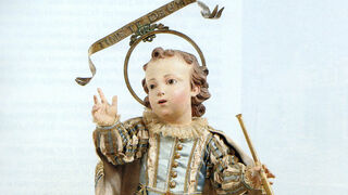 San Vicente Ferrer de niño ya hacía milagros.