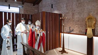 Cañizares bendice la nueva capilla