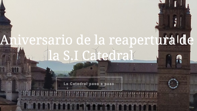 La S.I. de Tarazona celebra el X aniversario de la dedicación de su altar mayor y de su reapertura