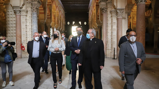 Patricia del Pozo en la Mezquita- Catedral de Córdoba