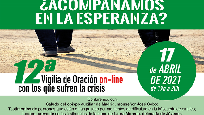 12ª Vigilia de oración online en Madrid