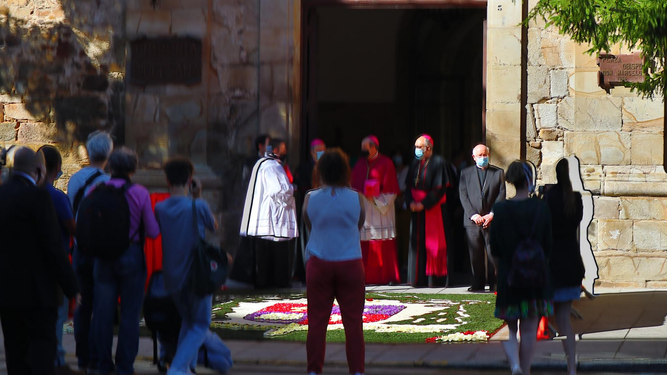 Toma de posesión del obispo de Astorga