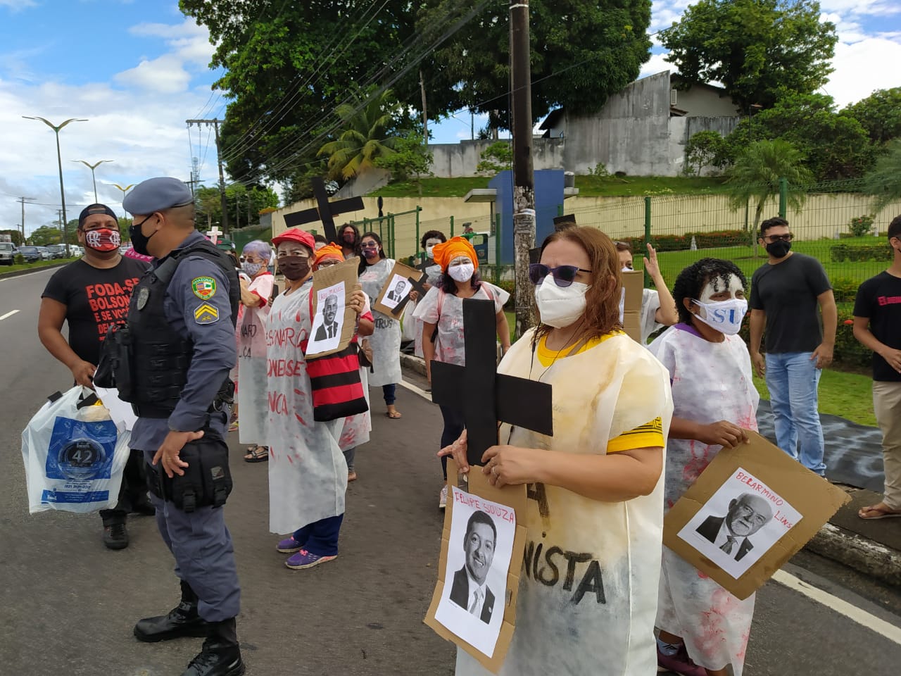 Protestas contra Bolsonaro